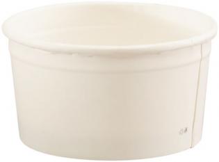 BFC100 - Pot à glace en Carton + PE - Blanc, 100ml, ø79 h 40mm