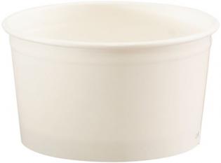 BFC100 - Pot à glace en Carton + PE - Blanc, 100ml, ø79 h 40mm
