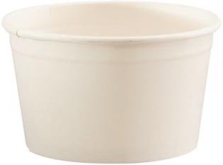 BFC145 - Pot à glace en Carton + PE - Blanc, 145ml, ø73 h 53mm