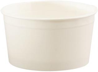 BFC230 - Pot à glace en Carton + PE - Blanc, 230ml, ø91 h 56mm