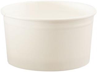BFC245 - Pot à glace en Carton + PE - Blanc, 245ml, ø94 h 55mm