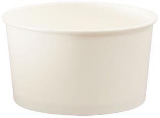 BFC360 - Pot à glace en Carton + PE - Blanc, 360ml, ø103 h 64mm