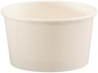 BFC70 - Pot à glace en Carton + PE - Blanc, 70ml, ø65 h 40mm