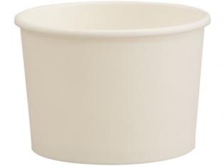 BCV08 - Pot à soupe en Carton + PE - Blanc, 230ml, ø90 h 62mm