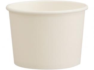 BCV16 - Pot à soupe en Carton + PE - Blanc, 450ml, ø115 h 80mm