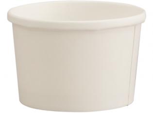 BGT220 - Pot à soupe haute résistance en Carton - Blanc, 230ml, ø90 h 62mm
