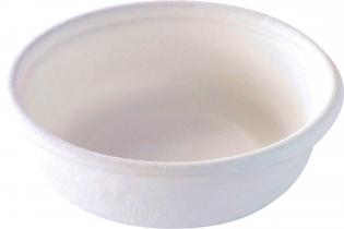 Visuel du produit BFK30 - Pot à sauce en Bagasse - Blanc, 30ml, ø63 h 18mm