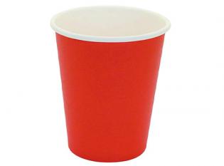 Visuel du produit GC301 - Gobelet Red cup en Carton + PE - Rouge, 25cl, ø 90
