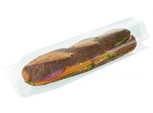 6x6" Film Front Cellophane Papier Blanc Sacs Fenêtre Transparente Gâteau Sandwich vente!!! 